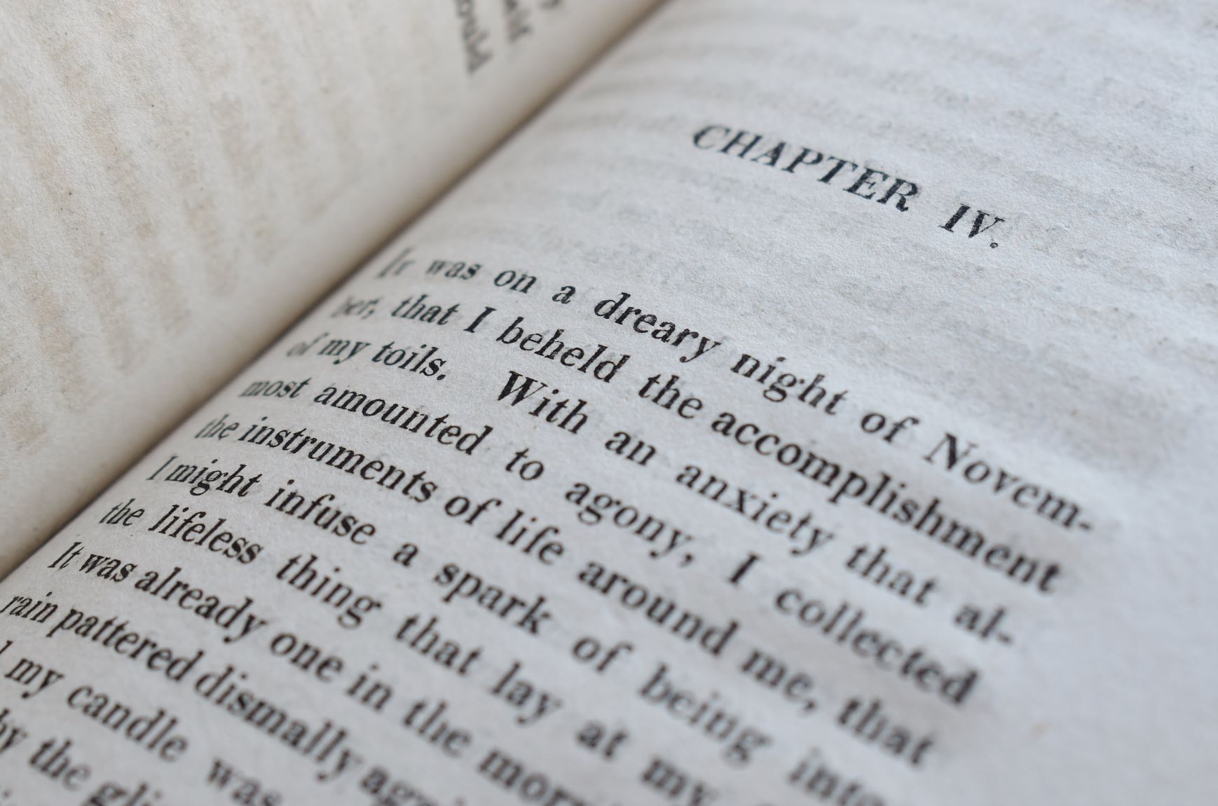 Gothic Book Club: Frankenstein